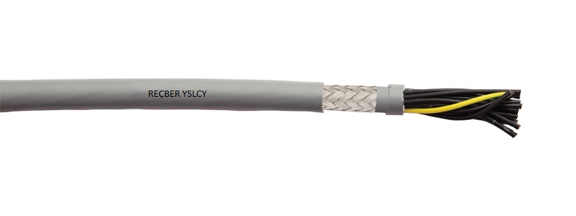 Reçber 2X1,5 YSLCY-OZ PVC Kumanda Kablosu 100 Metre